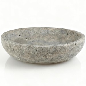 Bol en pierre de travertin artisanal en gros |   Centre de table en marbre naturel - Product Image 4