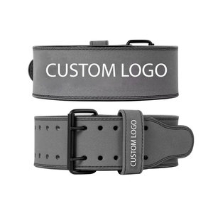 2026 High Quality <b>Waist</b> <b>Support</b> Gym Fitness Power Workout Weight Lifting Belt Factory Customized Cow Leather Weightlifting Belts - Product Image 6