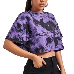 T-shirt décontracté d'été de haute qualité pour femme, idéal pour le sport en extérieur, personnalisable, 100 % coton, anti-boulochage, respirant, séchage rapide - Product Image 5