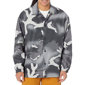Veste Coach à Motif Camouflage Graphique, Style Quotidien Chic, Imprimé Unique, Légère et Confortable, Design Streetwear - Product Image 1