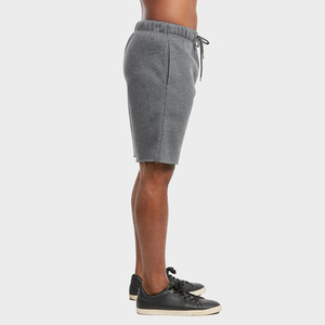 Pantalones Cortos de Algodón Sólido para Hombre al por Mayor, Estilo Urbano, Cintura Elástica, Ropa de Verano Cómoda, Moda Casual, Streetwear de Moda - Product Image 4