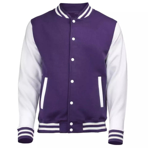 Chaqueta Varsity de Lana de Alta Calidad para Hombre, Chaqueta de Béisbol Bordada Personalizada para Invierno 2025, Venta al Por Mayor - Product Image 4