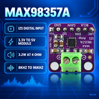 Module amplificateur audio I2S MAX98357A 3,2W sans filtre, carte son numérique mono classe D pour MCU SBC IoT – Vente en gros