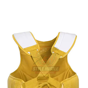 เสื้อเกราะป้องกันอกสำหรับชกมวย MMA แบบใหม่ แผ่นรองหนา ป้องกันการกระแทกสำหรับศิลปะการต่อสู้ - Product Image 5