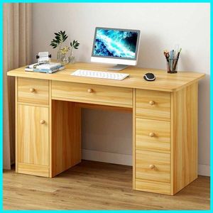 Escritorio Decorativo Redondo Industrial Art Deco de Latón en Oferta, con Cerradura y Cajón, para Bodas - Product Image 5