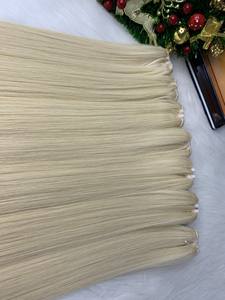 Vente en gros 15A Grade haute qualité vietnamien Remy peau trame Extensions de cheveux humains os droit cuticule aligné soyeux non transformé - Product Image 5