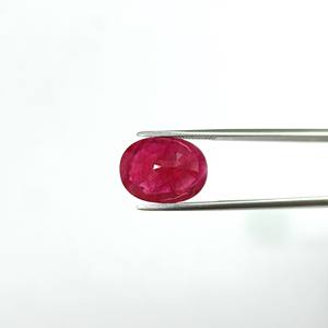 พลอยทับทิมธรรมชาติพม่ารูปไข่ 5.54 กะรัต RBHO-1 - Product Image 5