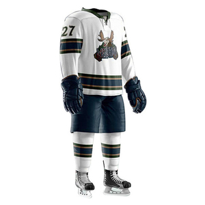 Most Popular Design Your Own Logo Ice Hockey Uniform Plus Size Ice Hockey Uniform For Adult - Product Image 2