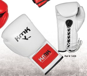 Gants de boxe en cuir PU imperméable avec logo personnalisé pour l'entraînement au Muay Thai, 10 oz et 16 oz - Product Image 3