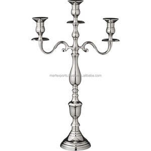 Candelabro Clásico de Metal Hecho a Mano, Portavelas de Lujo para Decoración del Hogar, Mesa de Comedor, Sala de Estar, Decoraciones Festivas de Navidad - Product Image 5