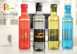 Botella de agua de plástico duradera e irrompible para deportes al aire libre, elegante botella de agua de plástico impresa por el fabricante al mejor precio. - Product Image 3