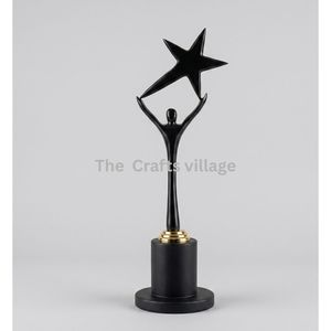 Trofeo de Metal de Diseño, Copa de Campeonato, Premio al Ganador, Trofeo Decorativo, Regalo de Reconocimiento para Ceremonias y Eventos - Product Image 4