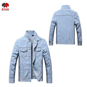 Chaqueta Vaquera Personalizada de Primera Calidad Ryan Pro Gear para Hombre, Cierre de Botones, Diseño Acolchado de Secado Rápido con Bolsillos - Product Image 6