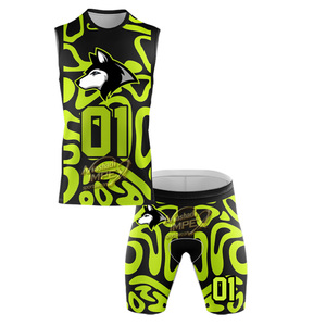 Mashadi IMPEX 7V7 Kit d'uniforme de football imprimé par sublimation Noir Vert Camouflage Logo Husky Maillot Short Sac à dos Anti-humidité - Product Image 4