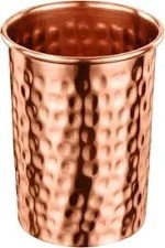 Verre isolé sous vide en cuivre pur pour l'eau potable - Design contemporain portable fait à la main - Product Image 2
