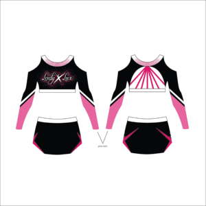 Concevez vos propres uniformes de cheerleading sur mesure, uniformes de cheerleading pour filles du lycée et adultes, jupe 100% polyester, vêtements d'entraînement de cheerleading - Product Image 2