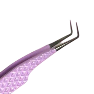 แหนบปลายแหลมสีทองดำสำหรับต่อขนตา ป้องกันแม่เหล็ก ยี่ห้อส่วนตัว สำหรับต่อขนตาแบบวอลลุ่ม แหนบสแตนเลสเส้นใยไฟเบอร์ - Product Image 2