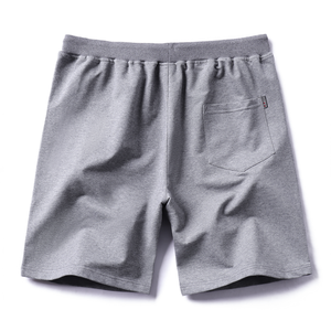 Nuevos pantalones cortos de felpa francesa para hombre, corte holgado, dobladillo sin rematar, pierna ancha, pantalones cortos deportivos de alta comodidad - Product Image 5