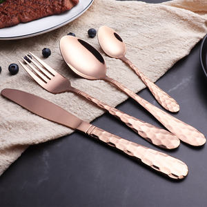 Ensemble de couverts en acier inoxydable de qualité supérieure |   Cuillère, fourchette et couteau robustes pour hôtels, restaurants, traiteurs et repas à domicile - Product Image 5