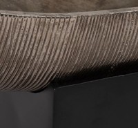Plateau de table ovale abstrait en aluminium, style moderne et minimaliste, pour décoration de table de salle à manger, décoration de maison de luxe, Ramadan, mariage, Diwali