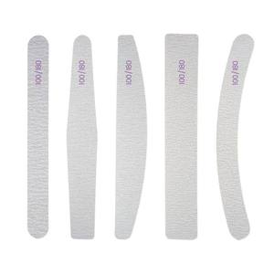 Lime à ongles personnalisée avec logo floral, grain 100/120, 100/180, 180/240, outil de manucure de précision, pointe en plastique lisse - Product Image 2