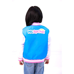 Chaqueta Bomber Varsity para Bebés y Niños Pequeños, Abrigo Ligero y Cálido con Diseño Clásico de Letras, Suave y Cómodo para Uso Diario - Product Image 3