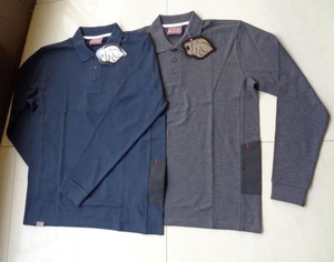 100% hombres de algodón para camisa Casual cuello alto manga corta en blanco patrón sólido 180 gramos tejido no tejido liso teñido liso - Product Image 3