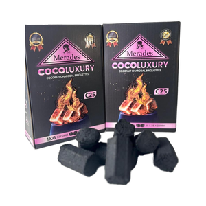 Carbón de Shisha de Lujo Merades Coco, Forma Hexagonal, Combustión Limpia, para Entusiastas y Distribuidores de Hookah Premium en Catar - Product Image 4