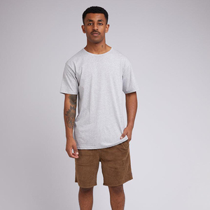 Breathable 100% Pure Cotton Sports Casual Drawstring Shorts Men High Quality Washed Custom Designed Terry Pattern - Product Image 1