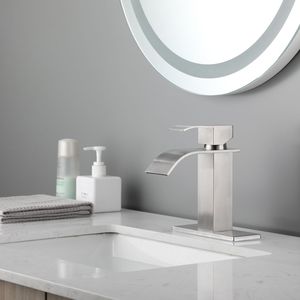 Rubinetto da Bagno Monocomando con Cascata per Lavabo - Product Image 2