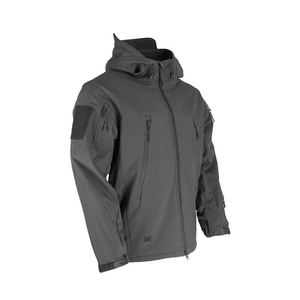 Men's Custom Logo Design Streetwear Polyester Softshell Quick Dry Running Breathable Softshell <b>Jacket</b> for Men - Product Image 5
