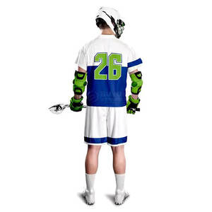 <b>Elite</b> Lacrosse Uniform Custom Sublimated Team Jersey Set Performance Fit Breathable Sportswear OEM Wholesale Manufacturer Pro - Product Image 2