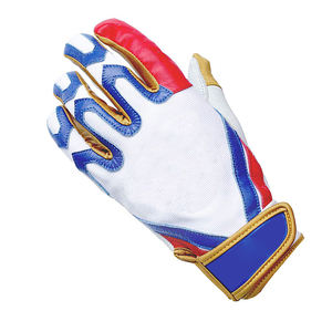 Gants de baseball unisexes en cuir véritable de haute qualité, à doigts entiers, confortables, pour adultes, pour le softball et les sports. - Product Image 3