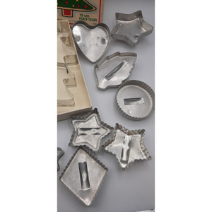 High Class <b>Cookie</b> Cutters Molds for Holiday Baking Use in Home Kitchens Party Restaurants Fun Creative Shapes Gift Pack Delight - Product Image 6