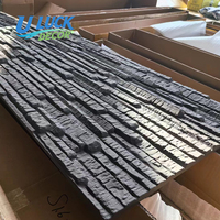 Panneaux muraux décoratifs en pierre PU pour intérieur et extérieur, en mousse de polyuréthane, imitation pierre artificielle pour appartement et maison