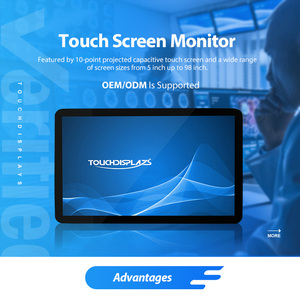 Hỗ trợ tùy chỉnh kích thước 10.4 ~ 86 inch không thấm nước mở khung trong nhà <span class=keywords><strong>LCD</strong></span> cảm ứng ngoài trời màn hình Màn hình - Product Image 4