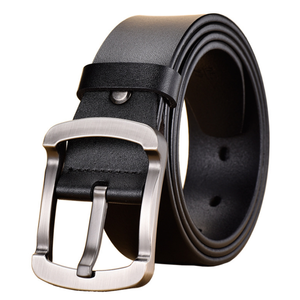 Cinturones de Cuero Genuino de Vaca al por Mayor para Hombre, Cinturones Casuales con Hebillas Personalizadas para Hombre - Product Image 2