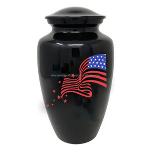 โกศฌฌาปนกิจศพสำหรับผู้ใหญ่ผู้ใหญ่แบบคลาสสิกดีไซน์ธงอเมริกัน - Product Image 4