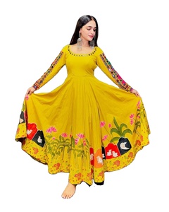 Nuevo catálogo Reyon con estampado de arrugas cómodo Salwar Kameez pakistaní para la ceremonia de Mehndi Tailor Made Salwar Kameez - Product Image 1