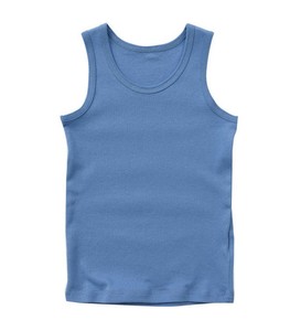 Ropa de Verano Informal para Bebés, Niños y Niñas, con Dobladillo Curvo, Sin Mangas, 100% Algodón, Secado Rápido, Ecológica, Cuello Redondo - Product Image 2