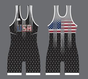 Trajes de Lucha Libre para Hombre de la Mejor Calidad, Conjuntos Elásticos, Diseños Personalizados, Ligeros, Duraderos, de Spandex/Poliéster, Cómodos - Product Image 6