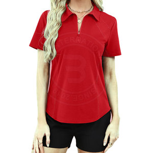 Wholesale Custom <b>Women</b> <b>Golf</b> Polo Shirts Made With Premium Polyester Fabric For Outdoor Activities And <b>Club</b> Sports - Product Image 6