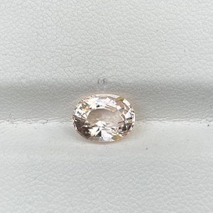 Morganita rosa natural de corte ovalado, piedra preciosa suelta de alta calidad, beryl rosa melocotón para la fabricación de joyas, morganita sin tratar. - Product Image 1