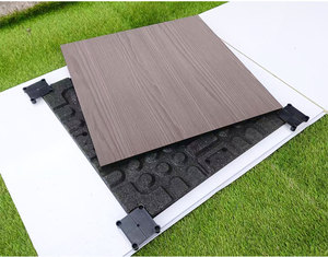 Suelo de <span class=keywords><strong>Vinilo</strong></span> con Aspecto de Madera, Baldosas de Goma Protectoras Antideslizantes para Fitness, Piso de Baile de Goma con Aspecto de Madera, Fácil de Limpiar - Product Image 2