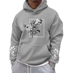 Sudaderas extragrandes básicas con MOQ bajo, interior de forro polar grueso para comodidad cálida en todas las estaciones y un estilo moderno. - Product Image 2