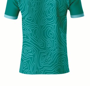 T-shirt de sublimation haut de gamme pour homme, 100 % polyester jersey, respirant, motif abstrait moderne, coupe confortable pour un usage quotidien décontracté - Product Image 6