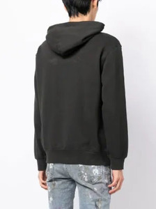 Sudadera con Capucha de Diseño de Cadena Negra Personalizada OEM para Hombre, Sudadera con Capucha de Algodón Grueso, Ropa Casual de Calle para Otoño - Product Image 2