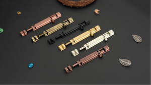 Antique Copper Finish Steel Door & Window & Cabinet <b>Security</b> Flush Slide Barrel Tower <b>Bolt</b> Door Latch Catch <b>Bolt</b> - Product Image 3