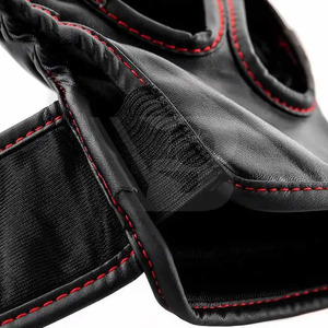 New Design Professional Laced Leather MMA Training Gloves with Custom Logo Design UV Protection Outdoor Use High Quality - Product Image 3