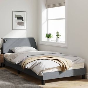 โครงเตียงไม้สีเทาอ่อน - Product Image 3